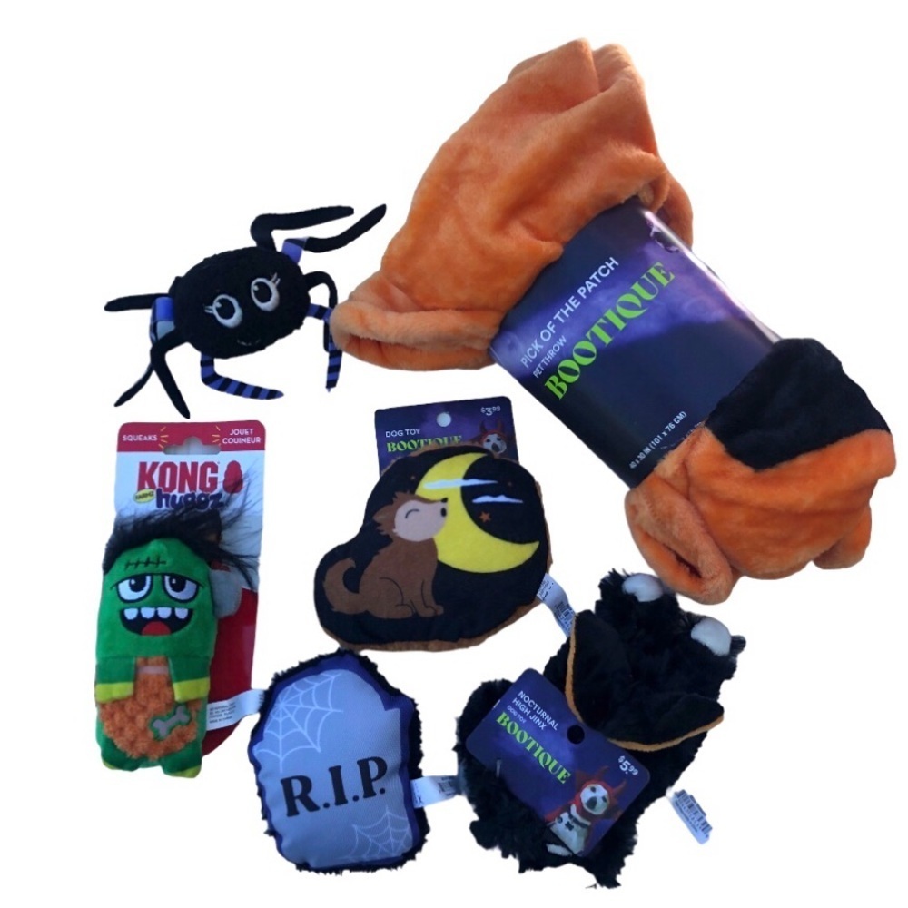 Halloween Dog toy blanket bundle S​